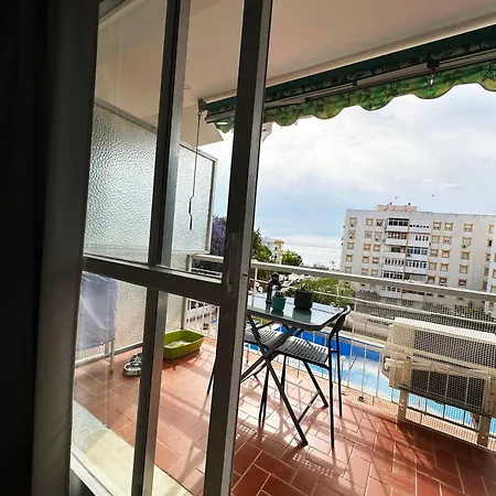 Hac - Terraza Con Vistas Al Mar, Wifi, Centro A 200 Metros, Playa A 600 Metros Appartement Torremolinos